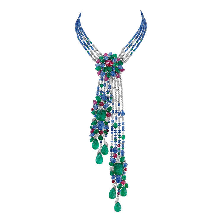 Cartier high jewelry necklace 2025