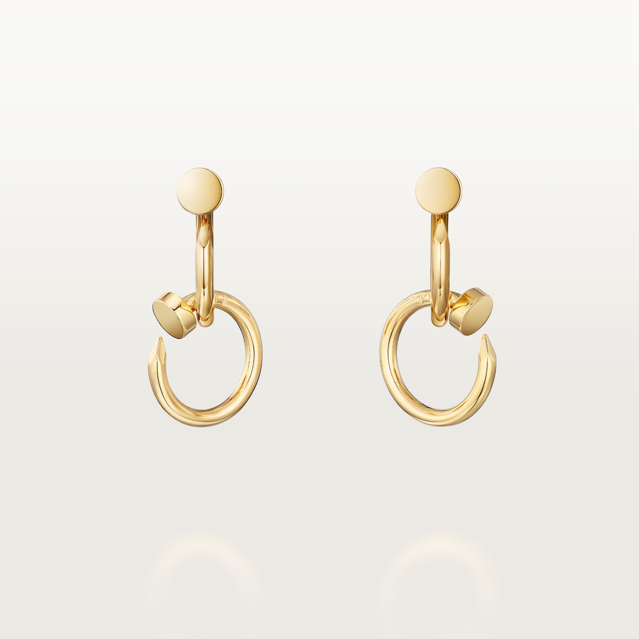 Boucles d'oreilles Juste un Clou, double