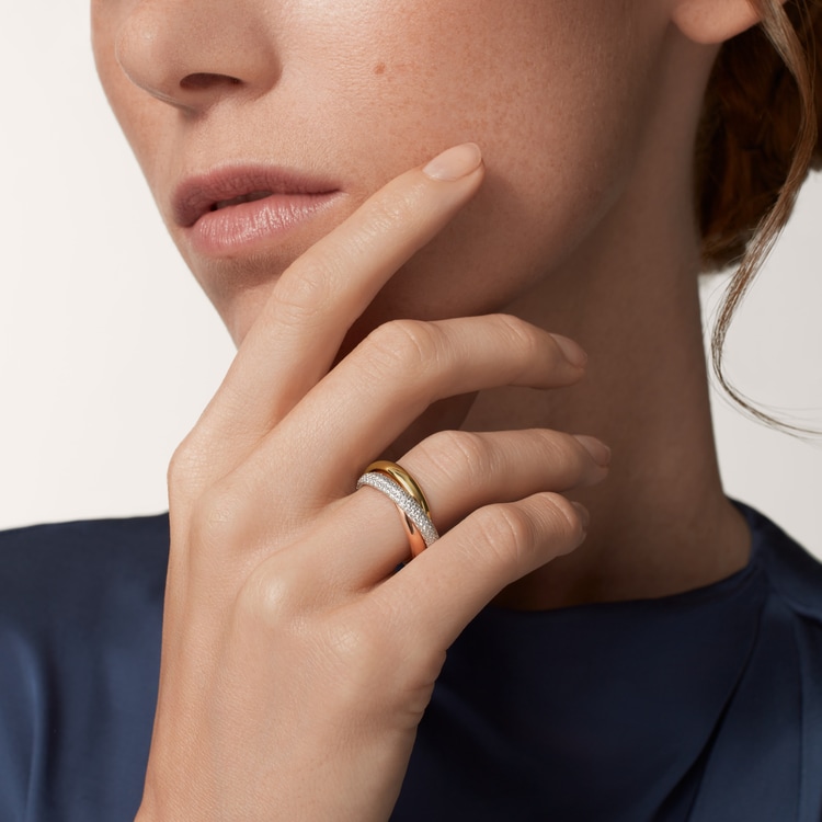 Trinity de cartier ring classic sale