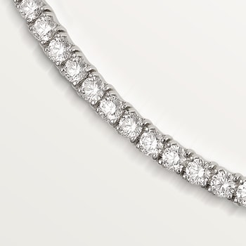 Lignes Essentielles necklace, brilliant-cut diamonds Lignes Essentielles necklace, brilliant-cut diamonds