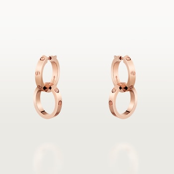 Boucles d'oreilles #LOVE#, multiportés