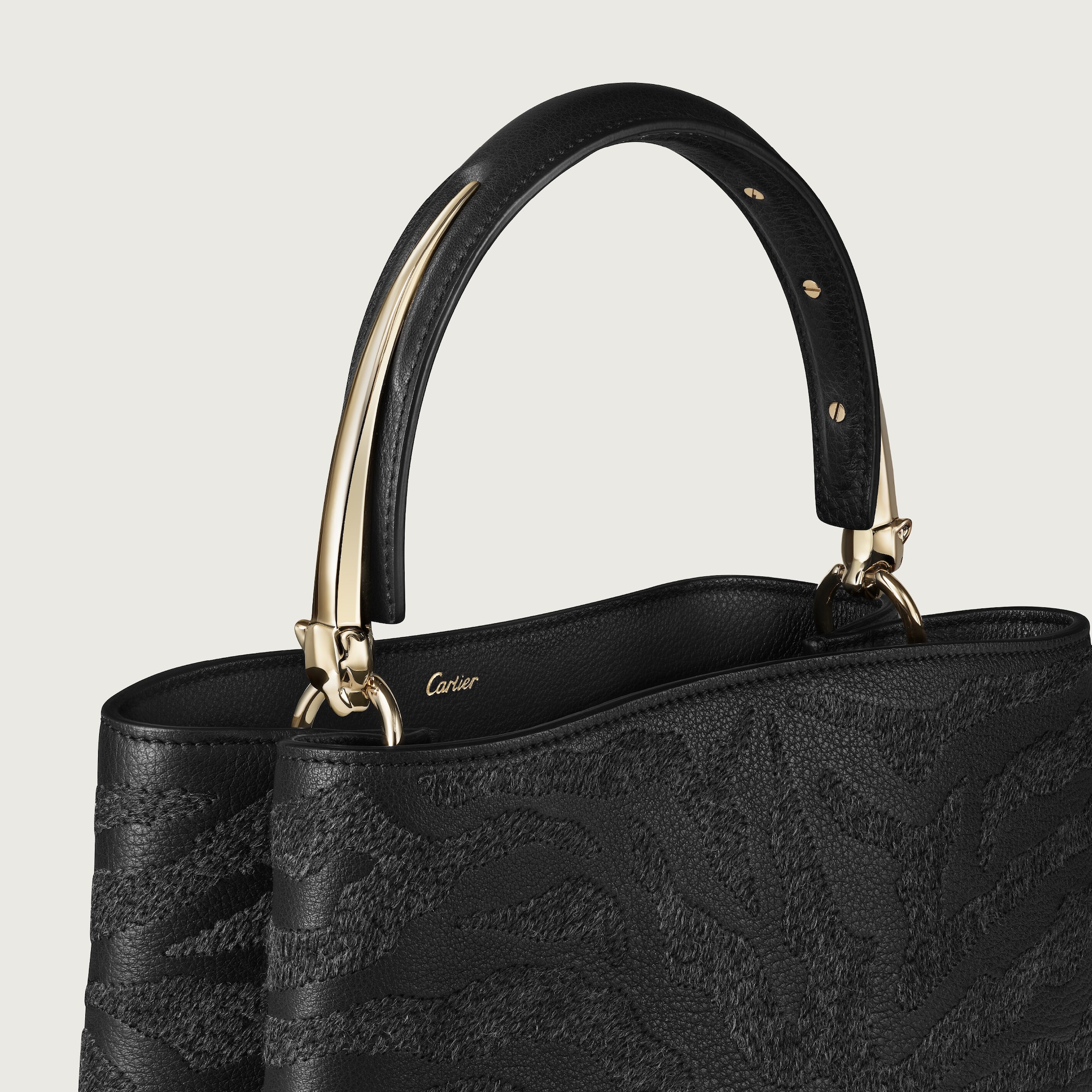 小型款手提包，Panth&egrave;re Double美洲豹，圖片5