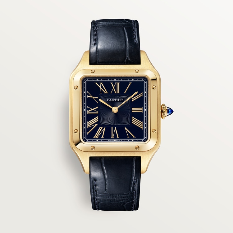 Gold and Sapphire Cartier watch