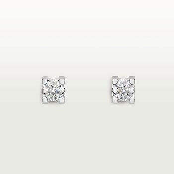 Cartier discount silver earrings