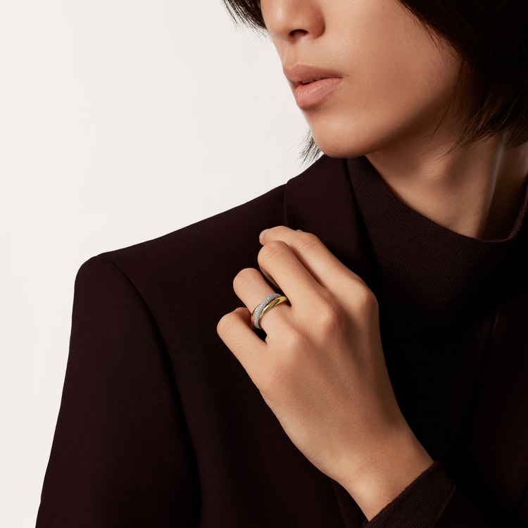 Cartier trio deals ring