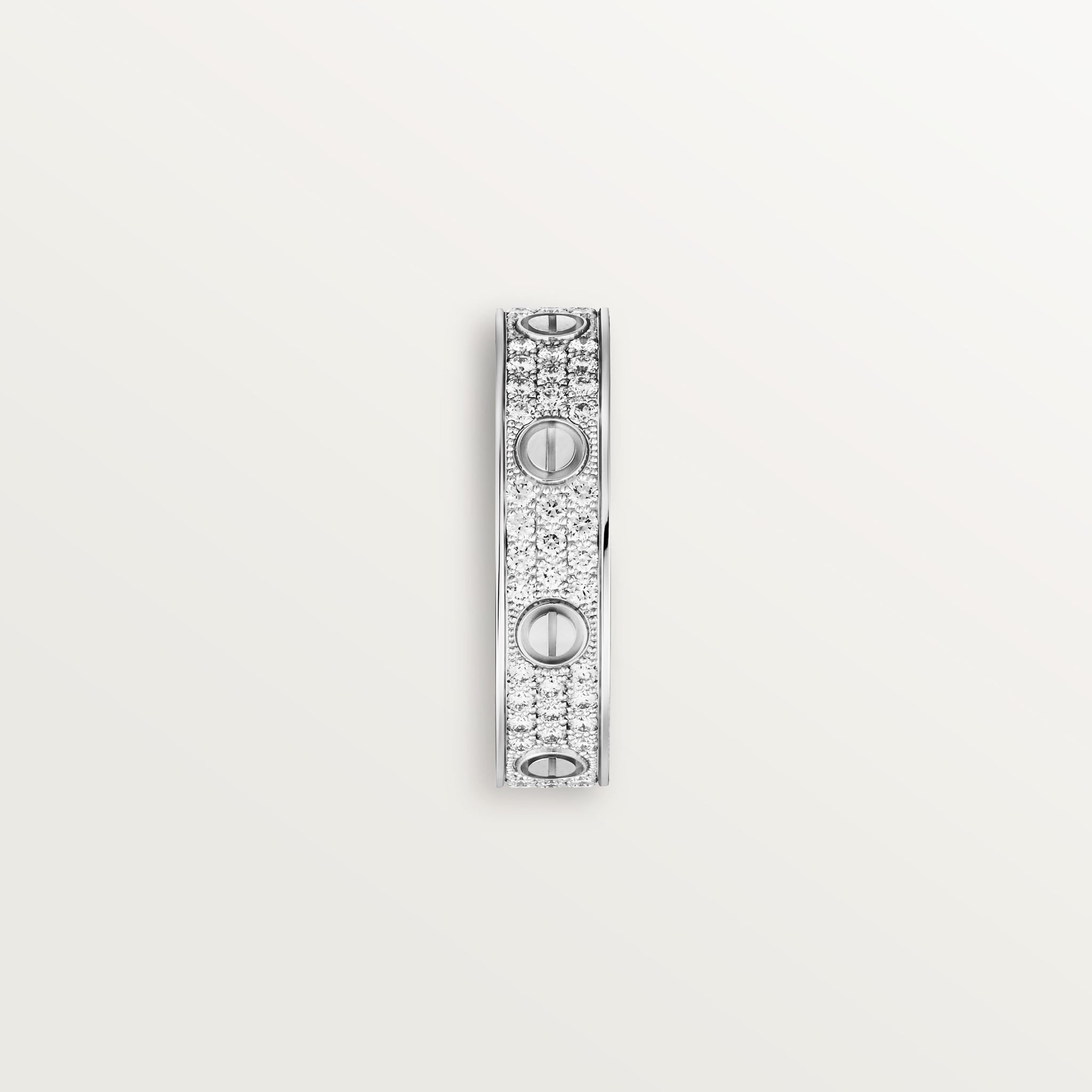 แหวน LOVE ขนาดเล็ก ประดับเพชร รูปภาพ 6