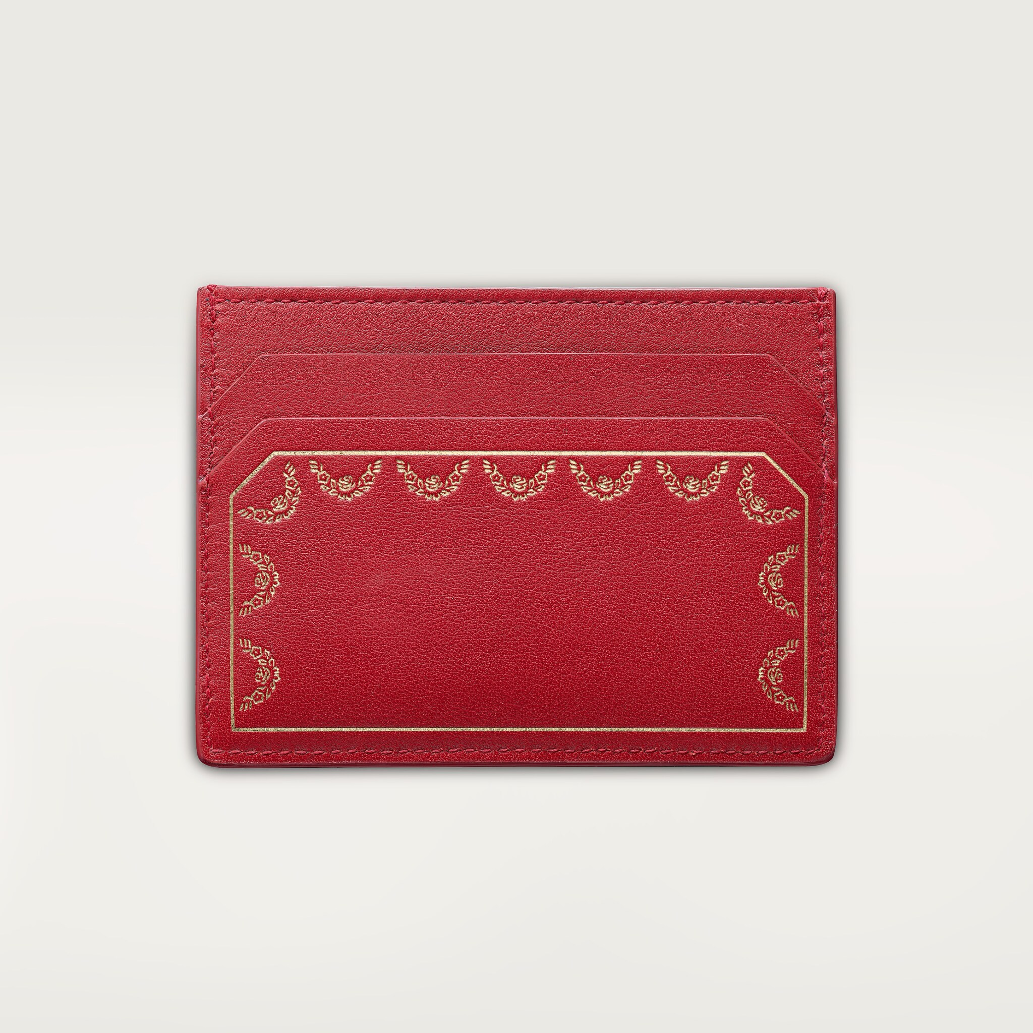 Cartier SIMPLE CARD HOLDER, GUIRLANDE DE CARTIER
