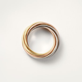 Trinity ring, seven rows  Trinity ring, seven rows