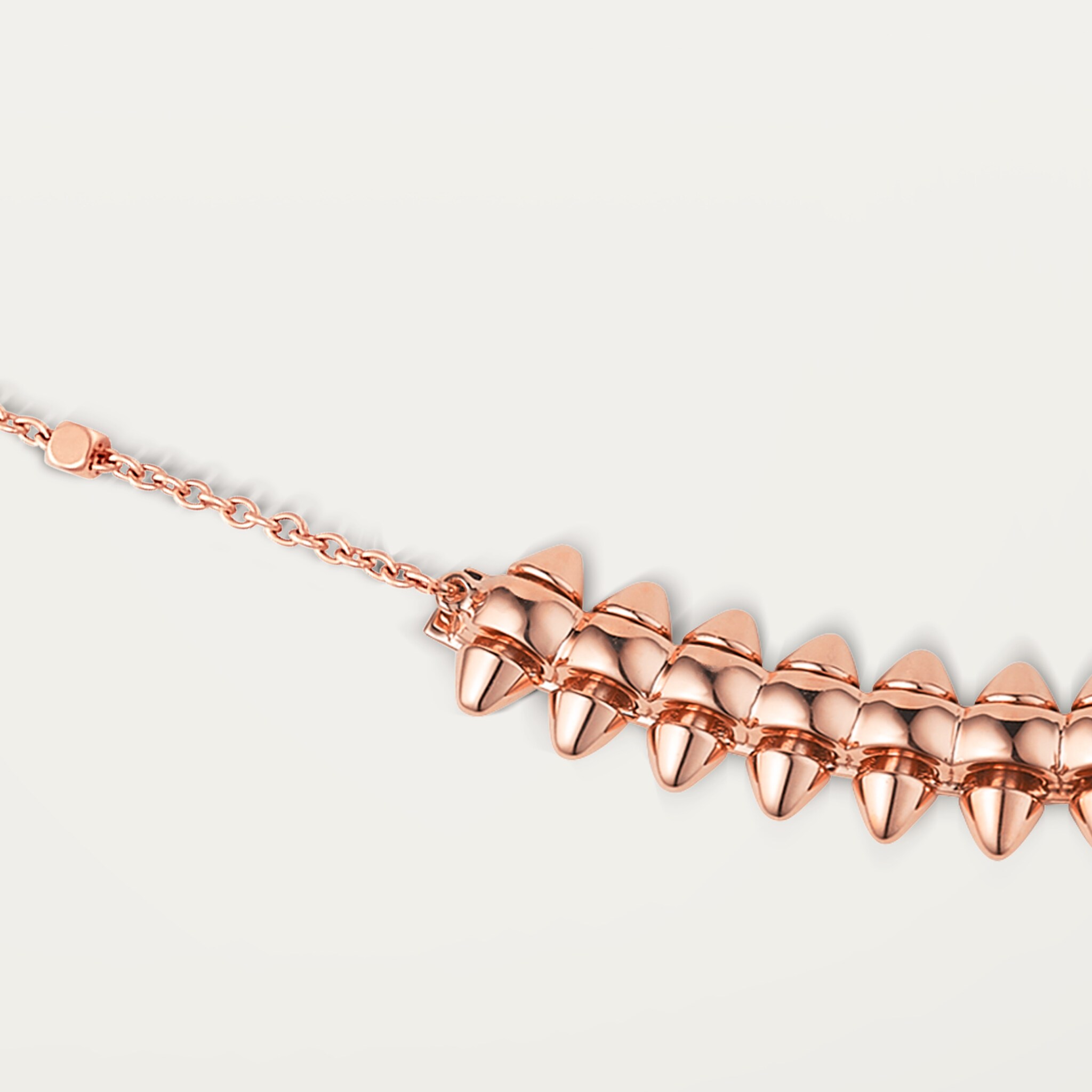 CRB7224744 - Clash de Cartier necklace Small Model - Pink gold