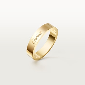 C de Cartier wedding band, 4 mm width C de Cartier wedding band, 4 mm width