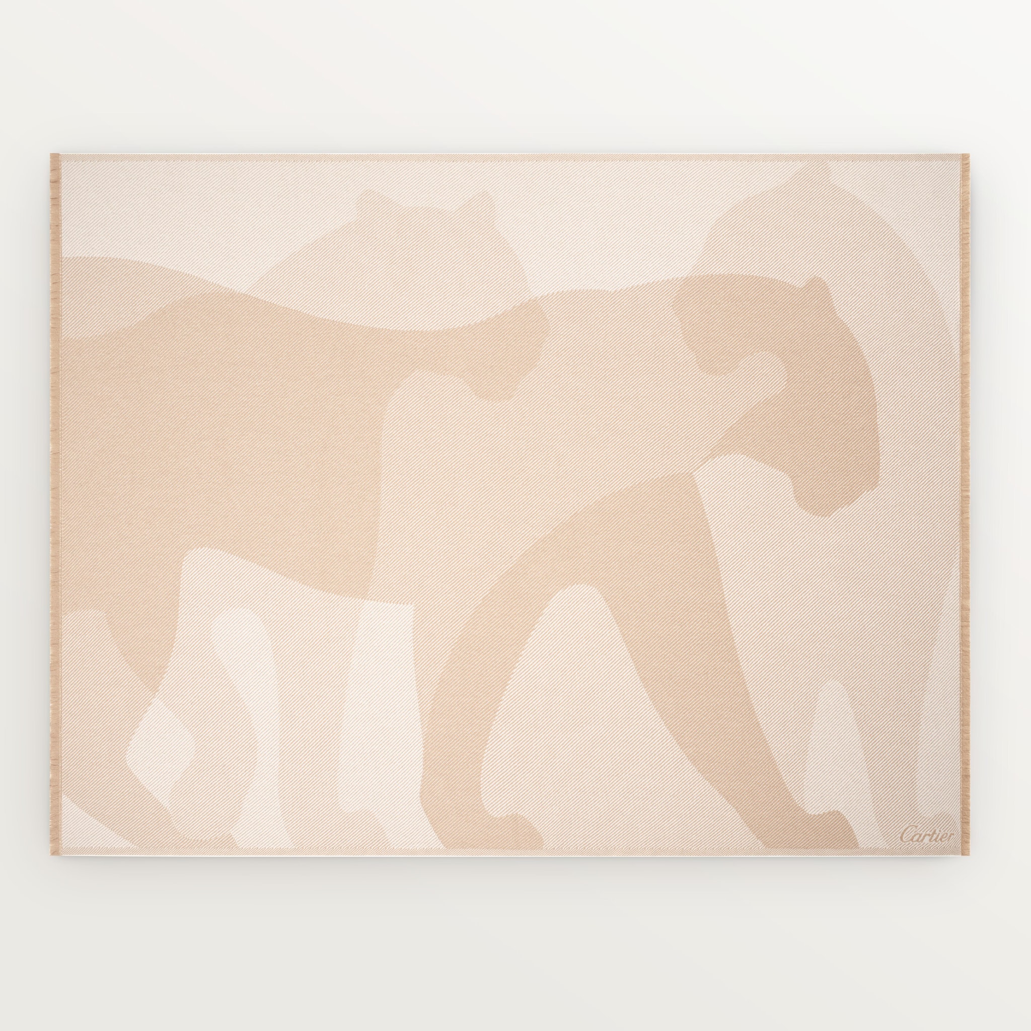 Panth&egrave;re de Cartier blanket