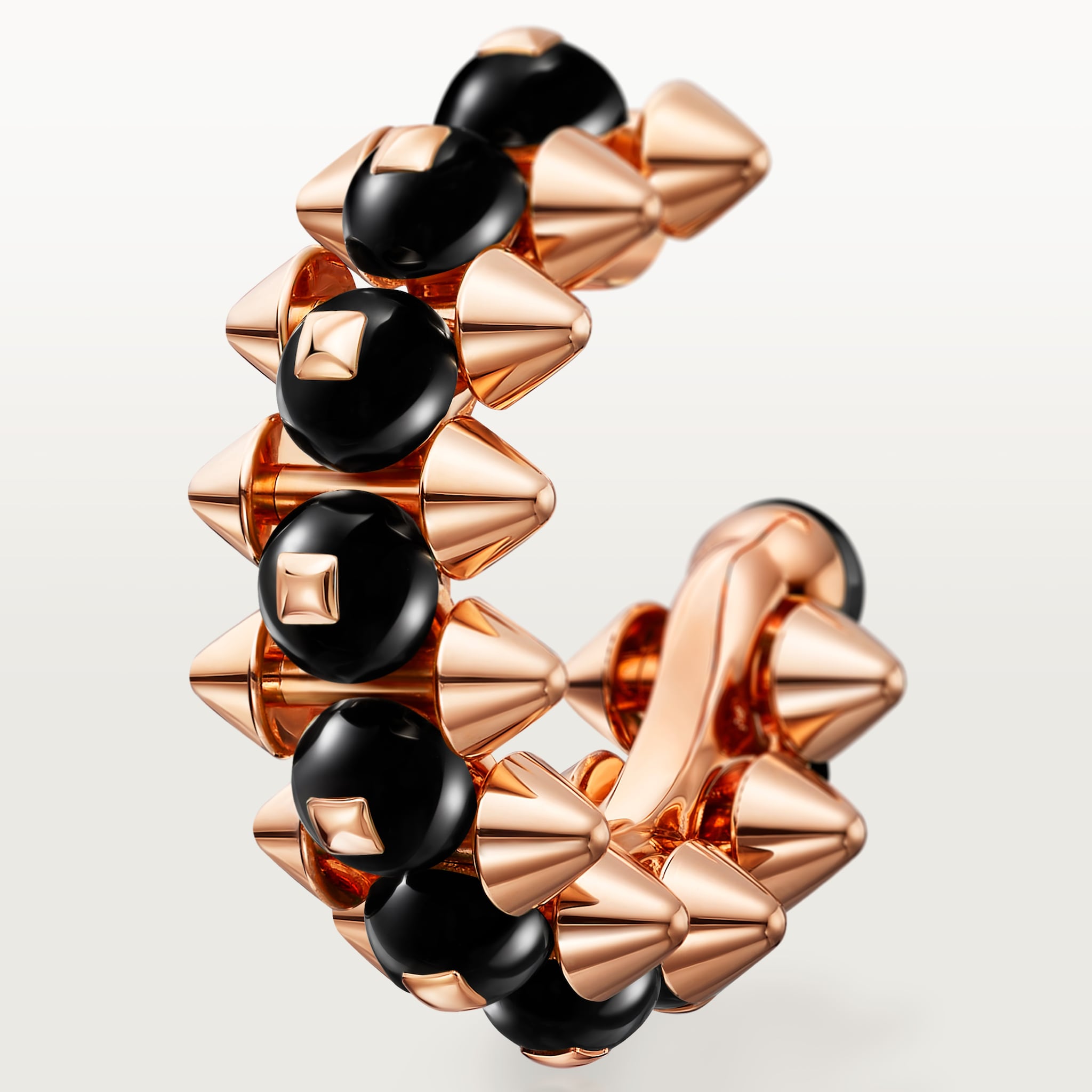 Clash de Cartier earrings, onyx