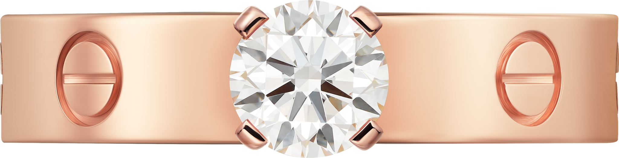 #LOVE# solitaire, brilliant-cut diamond, image 4