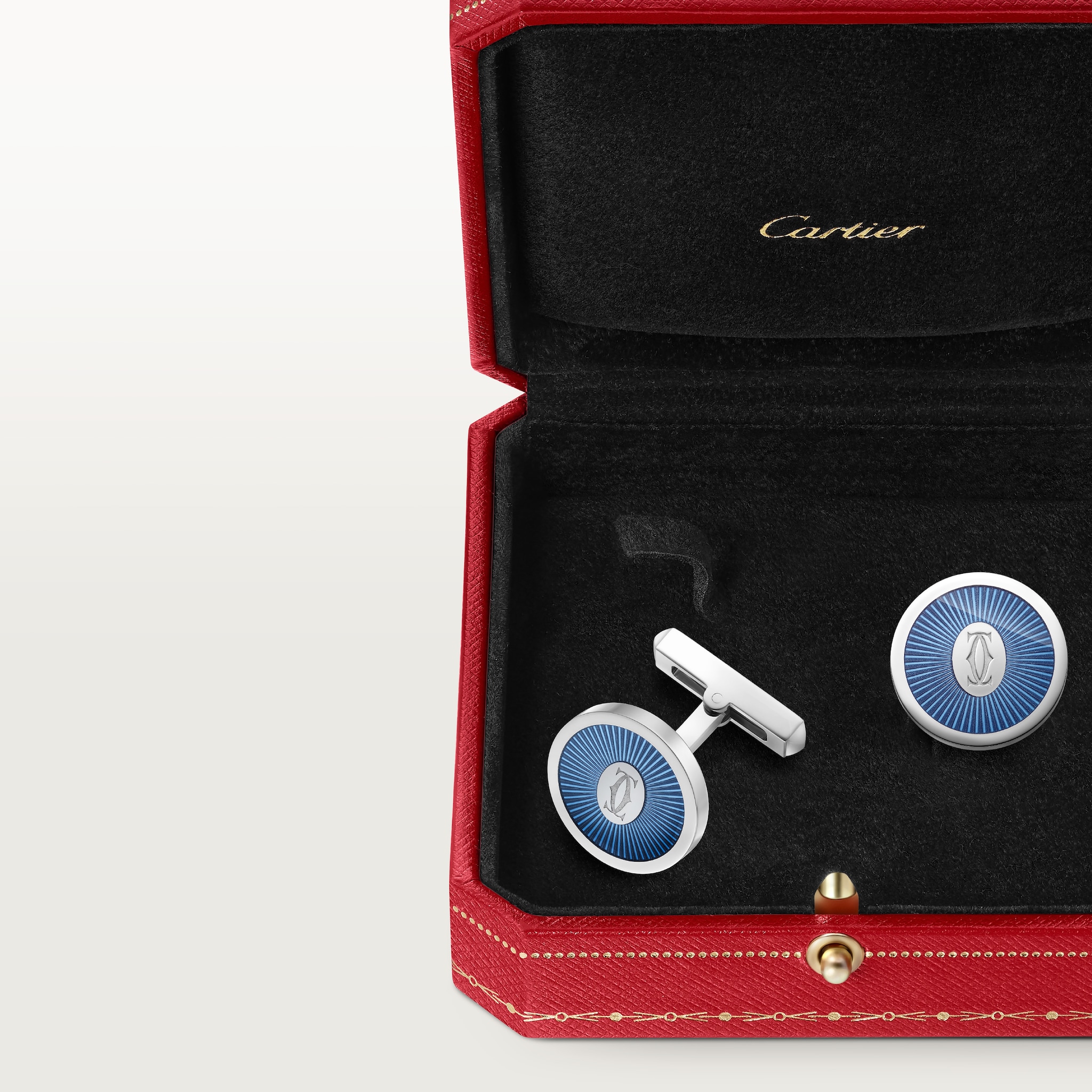 Double C de Cartier cufflinks