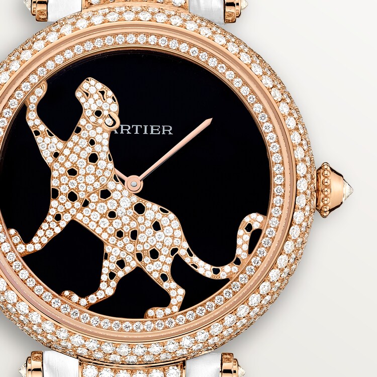 Cartier watch leopard deals
