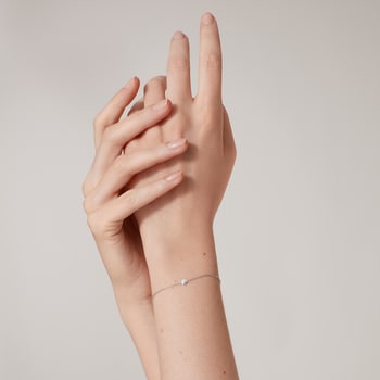 Cartier d'Amour bracelet, diamond, mini model Cartier d'Amour bracelet, diamond, mini model