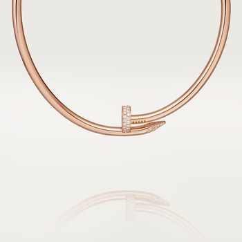 Juste un Clou torque necklace, extra-large model, diamonds Juste un Clou torque necklace, extra-large model, diamonds