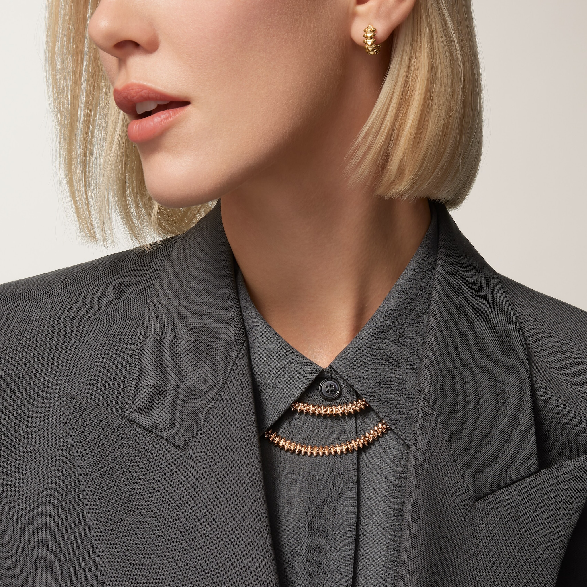 Clash de Cartier uzun kolye, esnek, k&uuml;&ccedil;&uuml;k model , resim 5