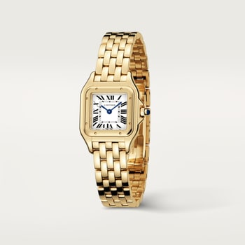 Cartier gold best sale watch womens