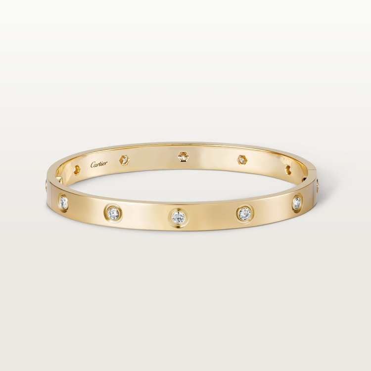 LOVE bracelet 10 diamonds