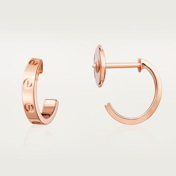 #LOVE# hoop earrings, small model #LOVE# hoop earrings, small model