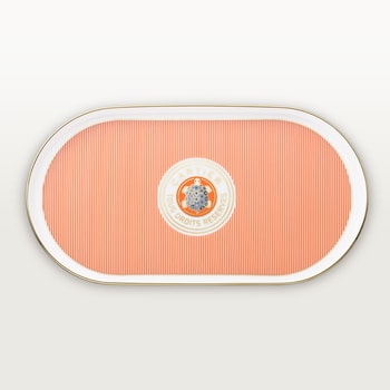 Cartier Characters oval tray, medium model Cartier Characters oval tray, medium model