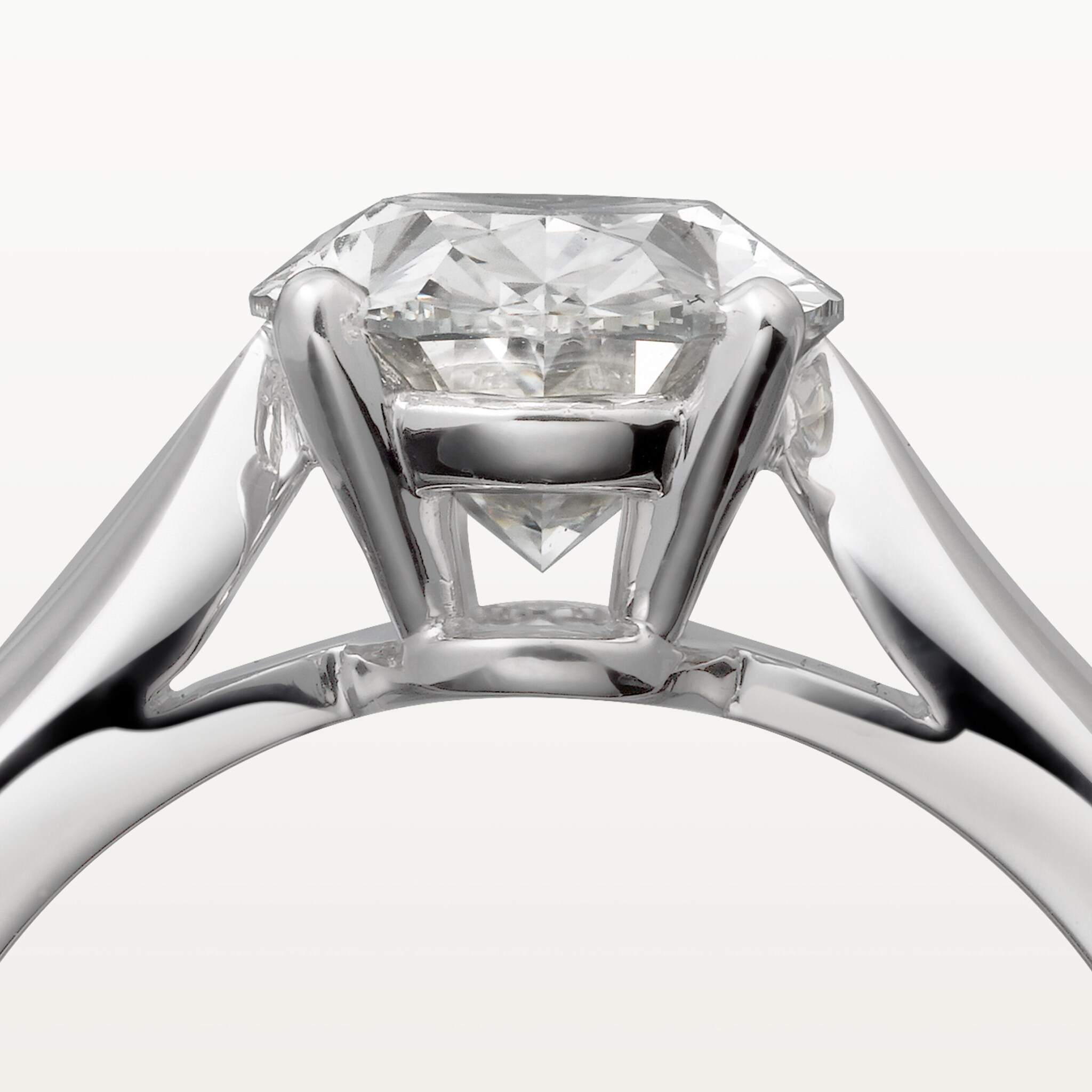 1895單鑽戒指，橢圓形切割鑽石，圖片3