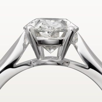1895 solitaire, oval-cut diamond 1895 solitaire, oval-cut diamond