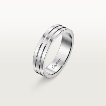 Cartier wedding ring platinum sale