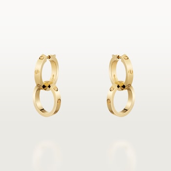 Cartier logo earrings on sale