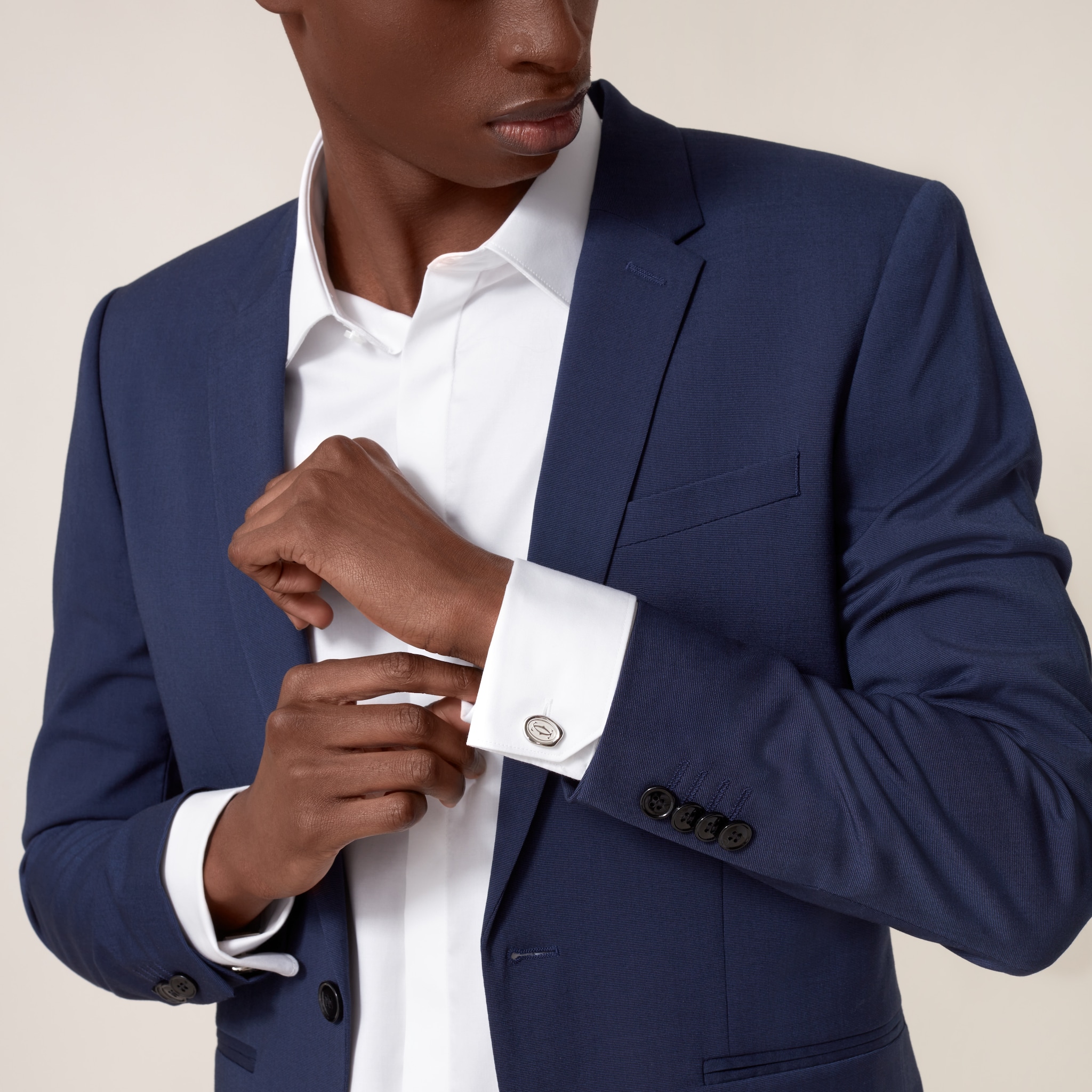 Wax seal motif cufflinks