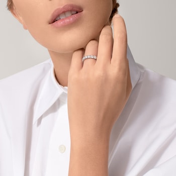 Cartier Destinée wedding band, 4.1 mm width, paved  Cartier Destinée wedding band, 4.1 mm width, paved