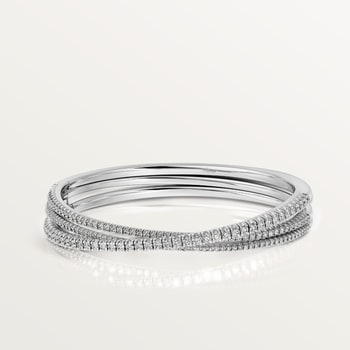 Etincelle de Cartier bracelet, half-paved Etincelle de Cartier bracelet, half-paved