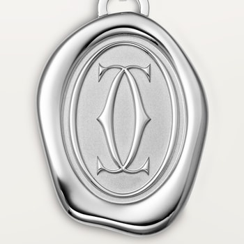 Key ring with wax seal décor Key ring with wax seal décor