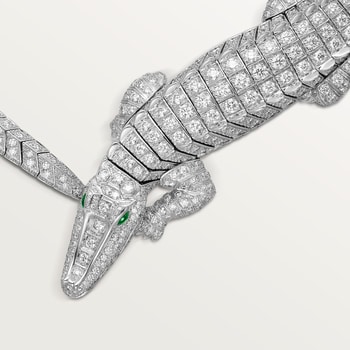 Faune et Flore de Cartier necklace, paved  Faune et Flore de Cartier necklace, paved