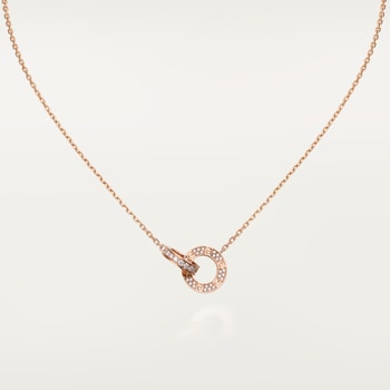 Cartier love top collection necklace