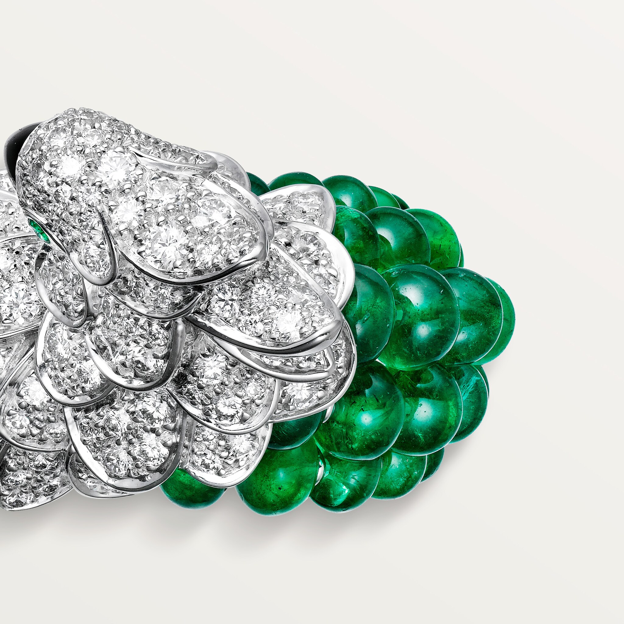 Faune et Flore de Cartier y&uuml;z&uuml;k, z&uuml;mr&uuml;t boncuklar, pave, resim 9