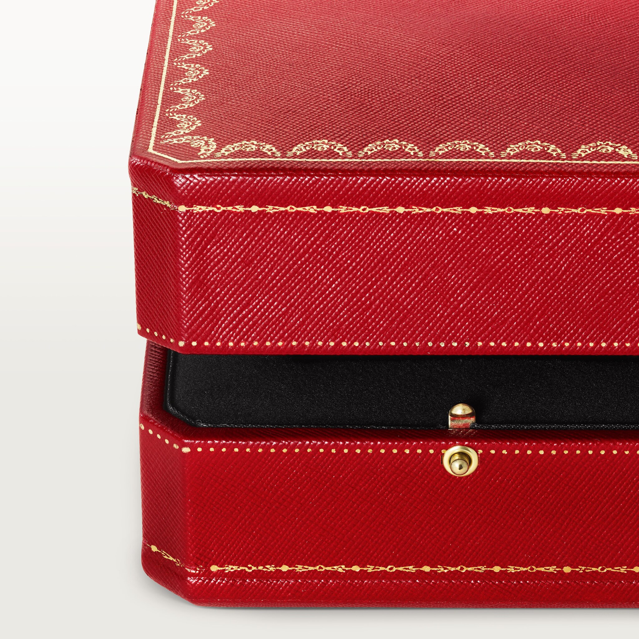 G&eacute;ometrie & Contrastes bracelet, coral, paved, image 6