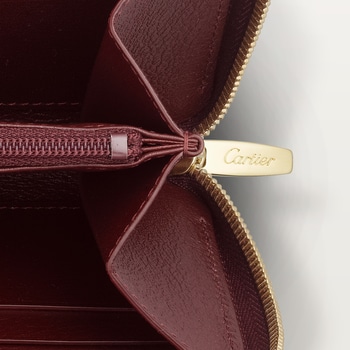 Zipped International Wallet, Must de Cartier Zipped International Wallet, Must de Cartier