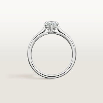 1895 solitaire, pear-shaped diamond 1895 solitaire, pear-shaped diamond