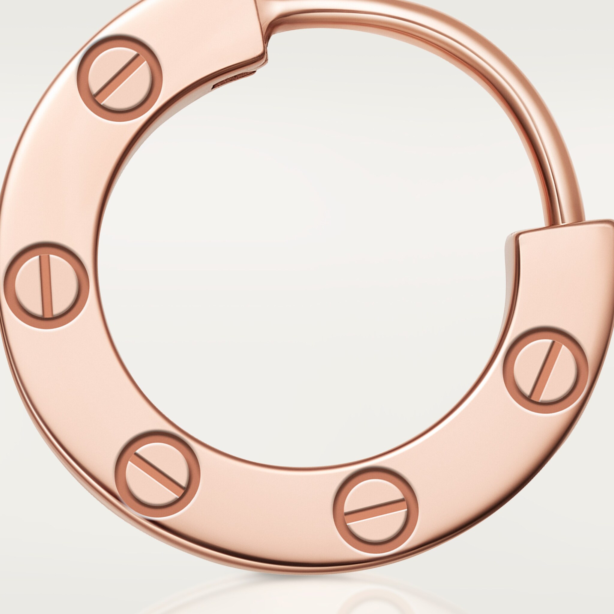 CRB8301422 - LOVE single earring - Rose gold - Cartier