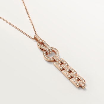 Agrafe pendant, paved  Agrafe pendant, paved