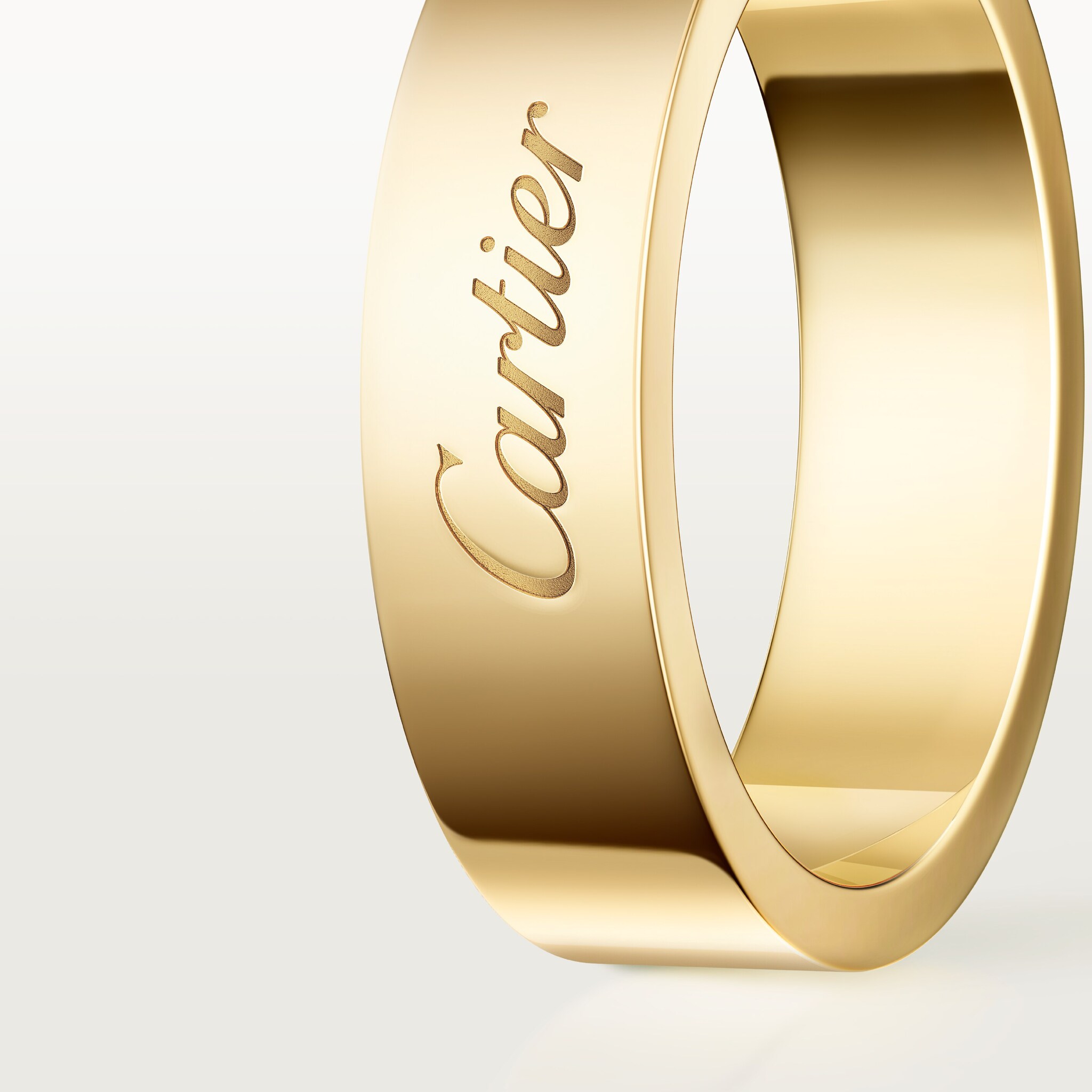 C de Cartier wedding ring, 5 mm width, image 5