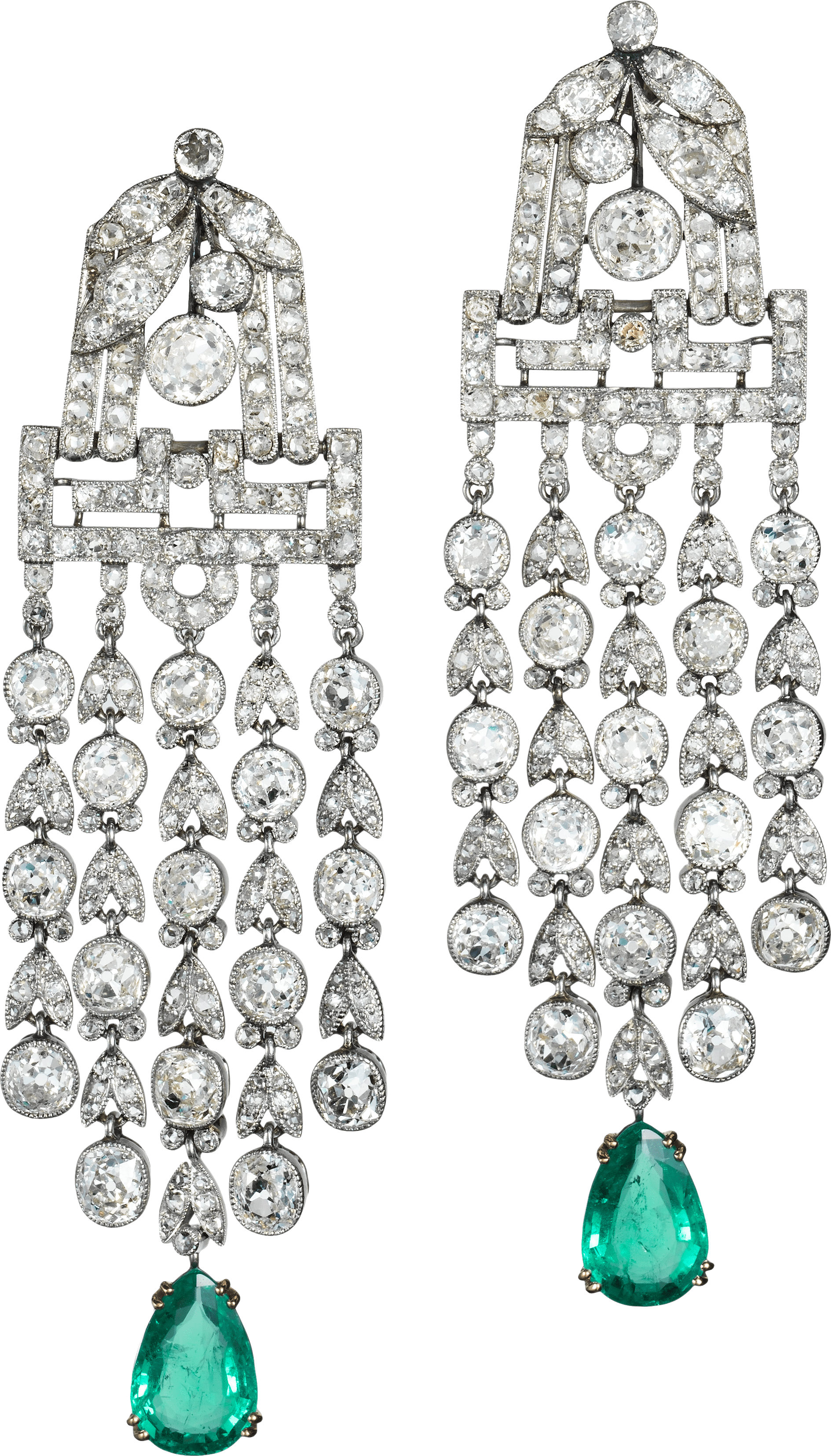 Antique piece earrings, image 2