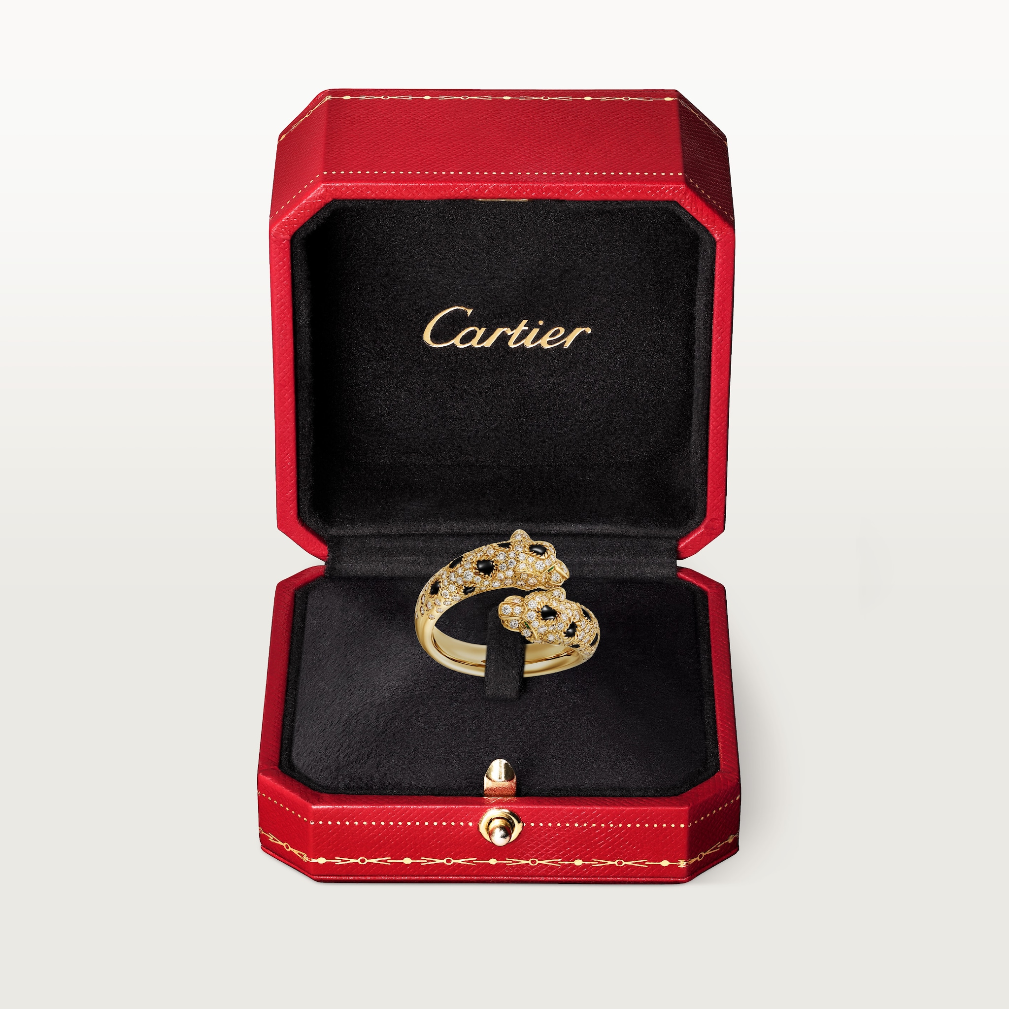 Panth&egrave;re de Cartier ring, semi-paved, image 8