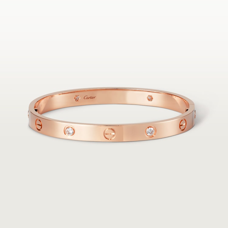 Silver diamond cartier bracelet best sale
