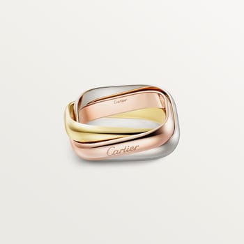 Trinity ring, cushion-shaped, classic model Trinity ring, cushion-shaped, classic model