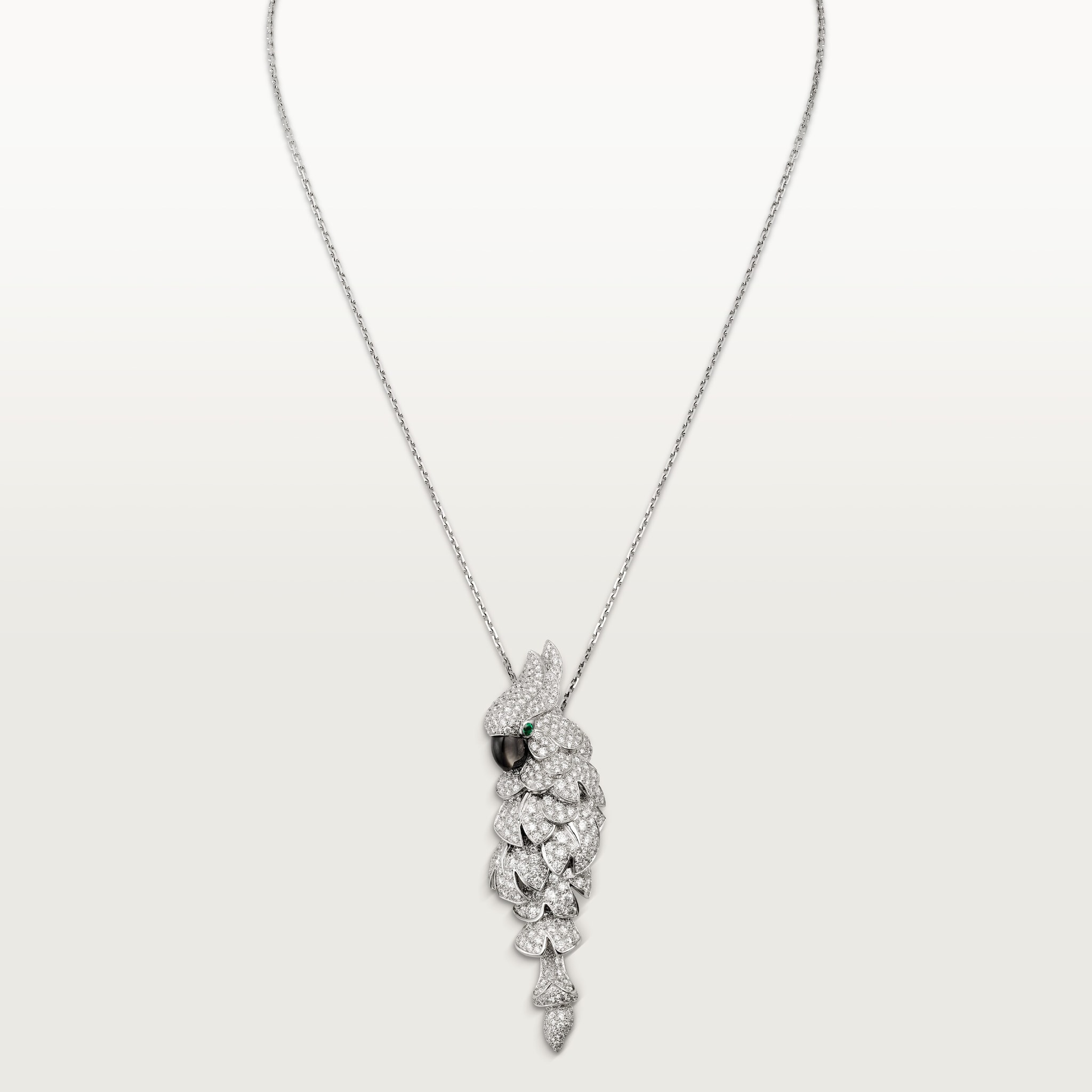 Faune et Flore de Cartier necklace, paved 