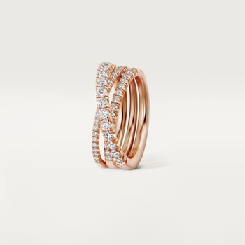 Etincelle de Cartier ring, semi-paved Etincelle de Cartier ring, semi-paved