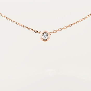 Diamond pendant necklace cartier Clearance